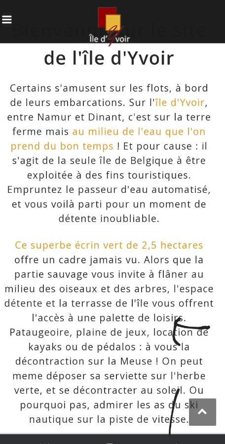Gite Au 14 - Au Calme Avec Jardin , Proche De Dinant Anhée Exterior foto